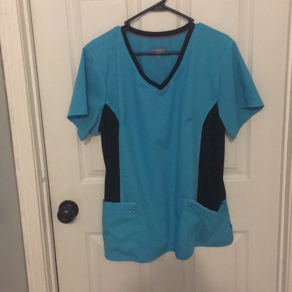 Healing hands scrub top